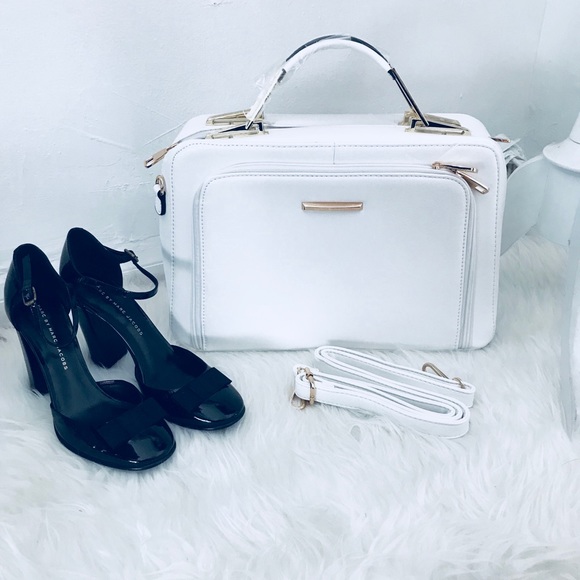 lamariela Handbags - New Black or White vegan leather classy bag